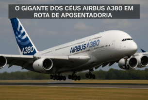 O Gigante dos Céus Airbus A380 em Rota de Aposentadoria Comercial